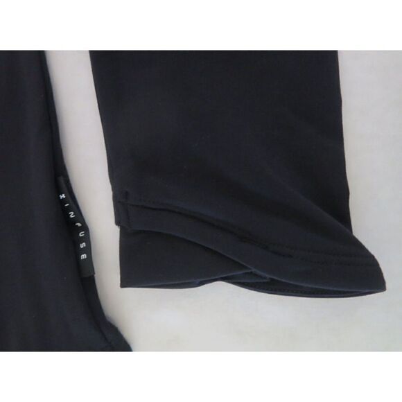 Under Armour 1360568 001 Womens Sz S Black UA HydraFuse Crew Long Sleeve Top $90 - Picture 9 of 9